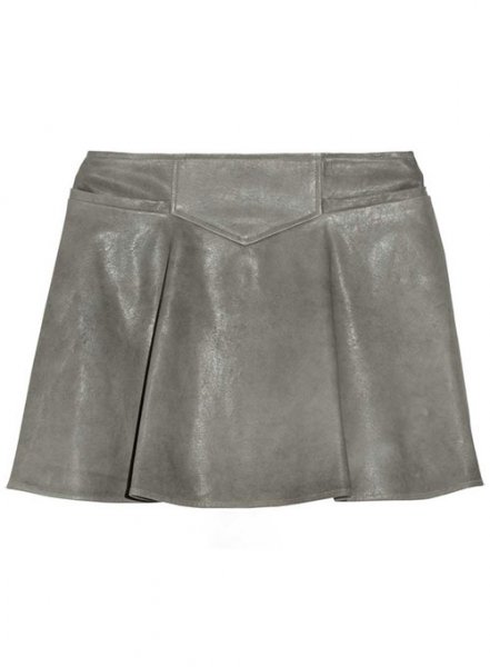 (image for) Jessy Flare Leather Skirt - # 194