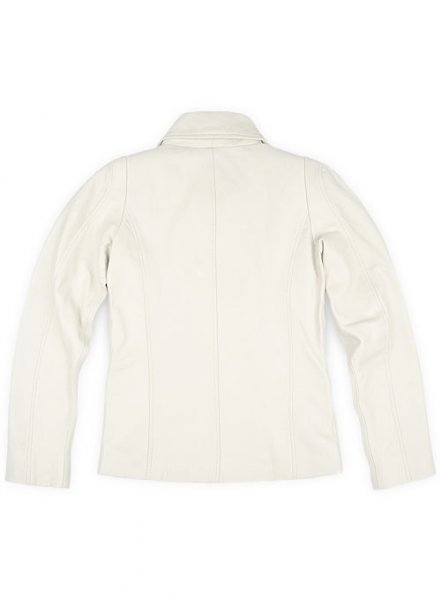 (image for) Off White Leather Jacket # 215