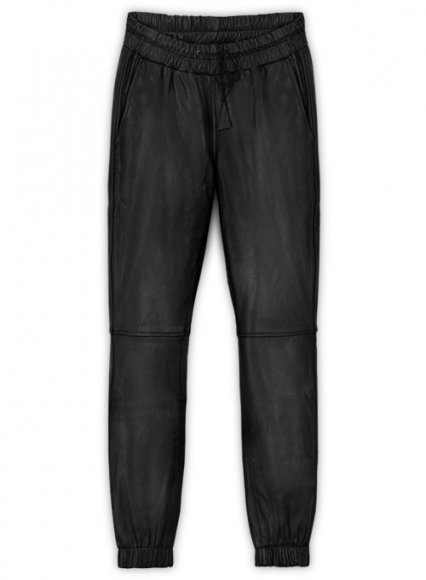 (image for) Selena Gomez Leather Joggers