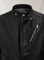 (image for) Motorad Black Biker Leather Jacket