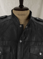(image for) Alexander Skarsgard True Blood Leather Jacket #1