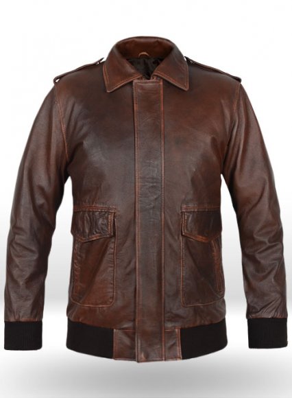 Rubbed Tan Washed Sylvester Paradise Alley Leather Jacket Rubbed Tan Washed Sylvester Paradise Alley Leather Jacket