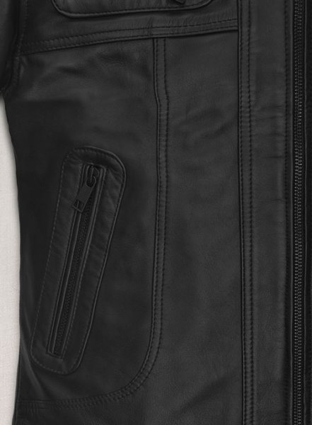 (image for) Ansel Elgort November Criminals Leather Jacket