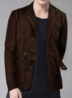 (image for) Safari Dune Suede Leather Blazer