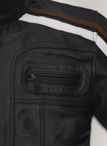 (image for) Ansel Elgort November Criminals Leather Jacket