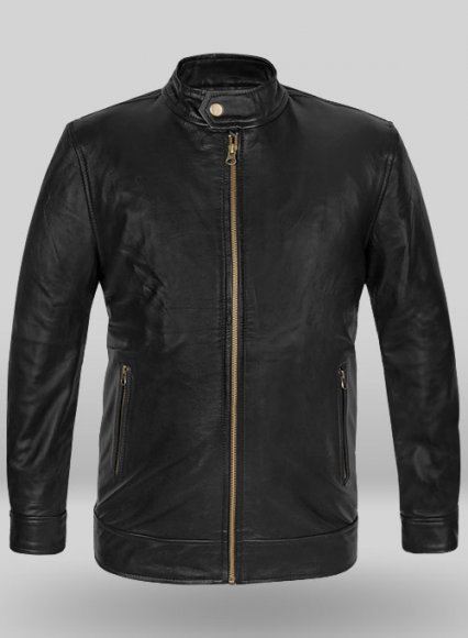Black Zac Efron Baywatch Leather Jacket