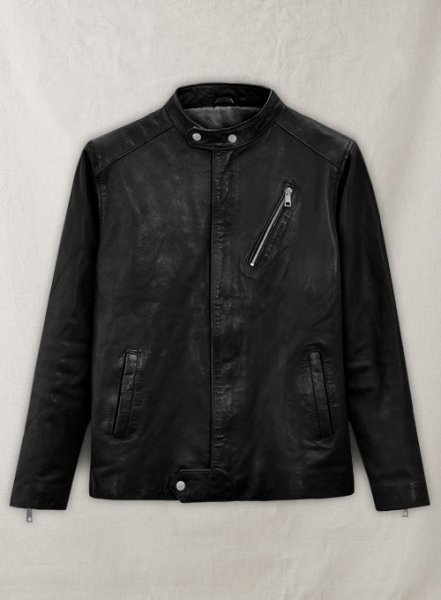 (image for) Motorad Black Biker Leather Jacket