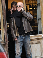 (image for) Bruce Willis Surrogates Leather Jacket
