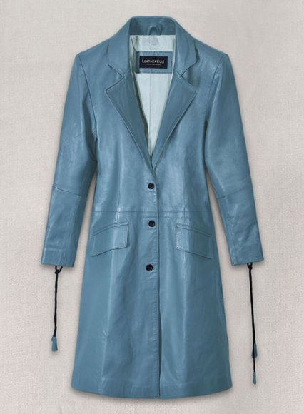 (image for) Rita Ora Leather Long Coat