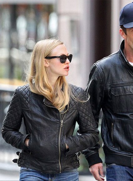 Amanda Seyfried Leather Jacket Amanda Seyfried Leather Jacket