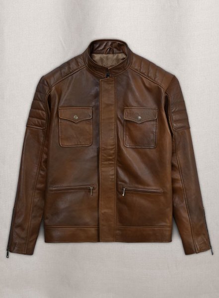 (image for) Frank Grillo Boss Level Leather Jacket