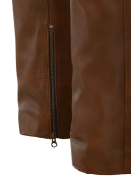 (image for) Spanish Brown Gigi Hadid Leather Pants