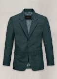 (image for) Soft Prussian Blue Leather Blazer