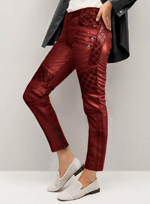 7 Tips on Choosing Red Leather Pants