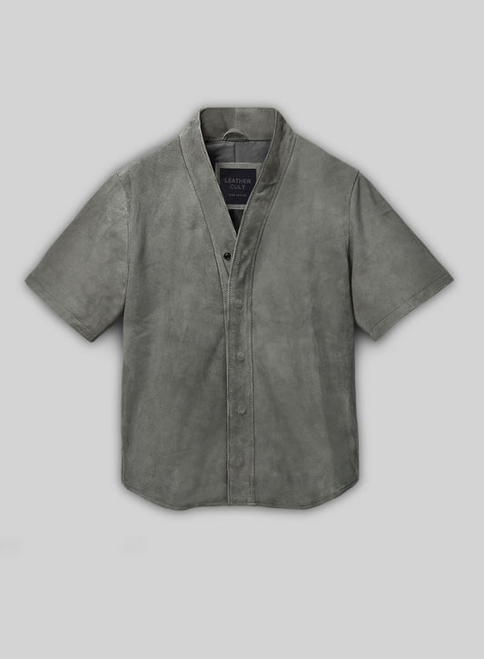 Kanye West Leather Shirt
