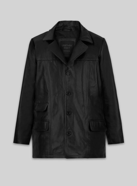 Bruce Springsteen Born to Run Autobiography Leather Trench Coat