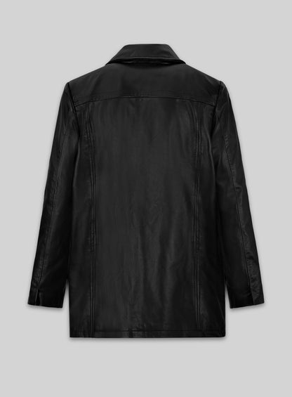 Bruce Springsteen Born to Run Autobiography Leather Trench Coat