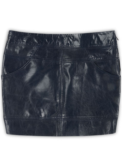 Flirty Leather Skirt - # 120 - LeatherCult