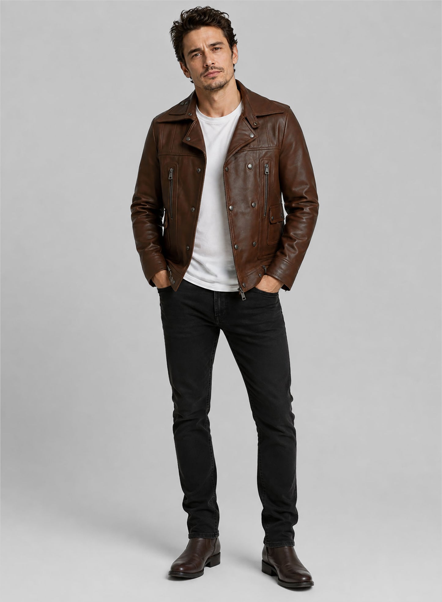 James Franco Leather Jacket