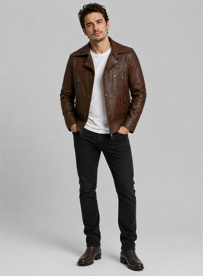James Franco Leather Jacket