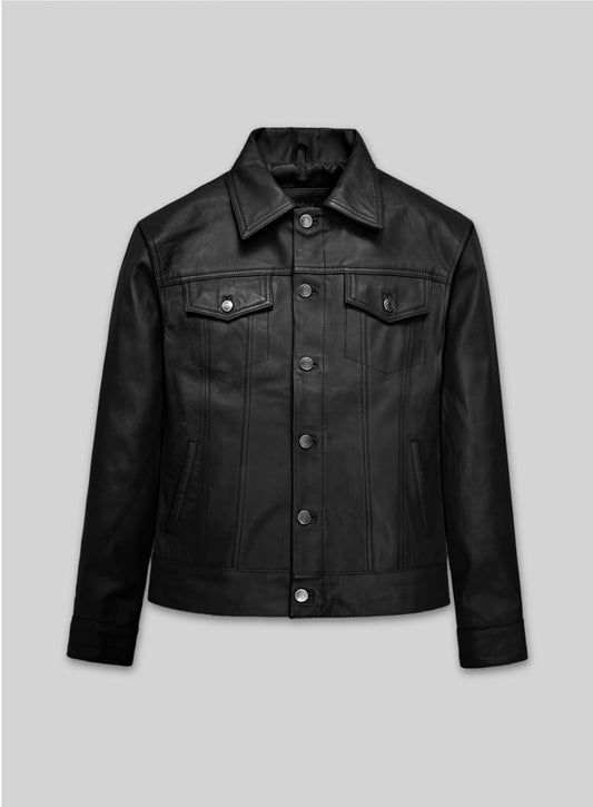 Leather Trucker Jacket