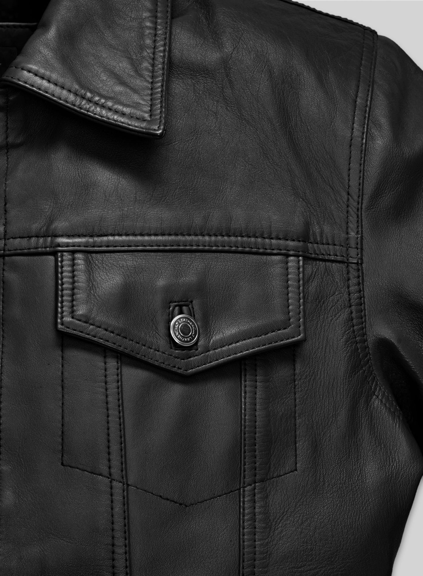 Leather Trucker Jacket