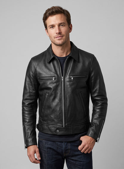 Leather Jacket #884