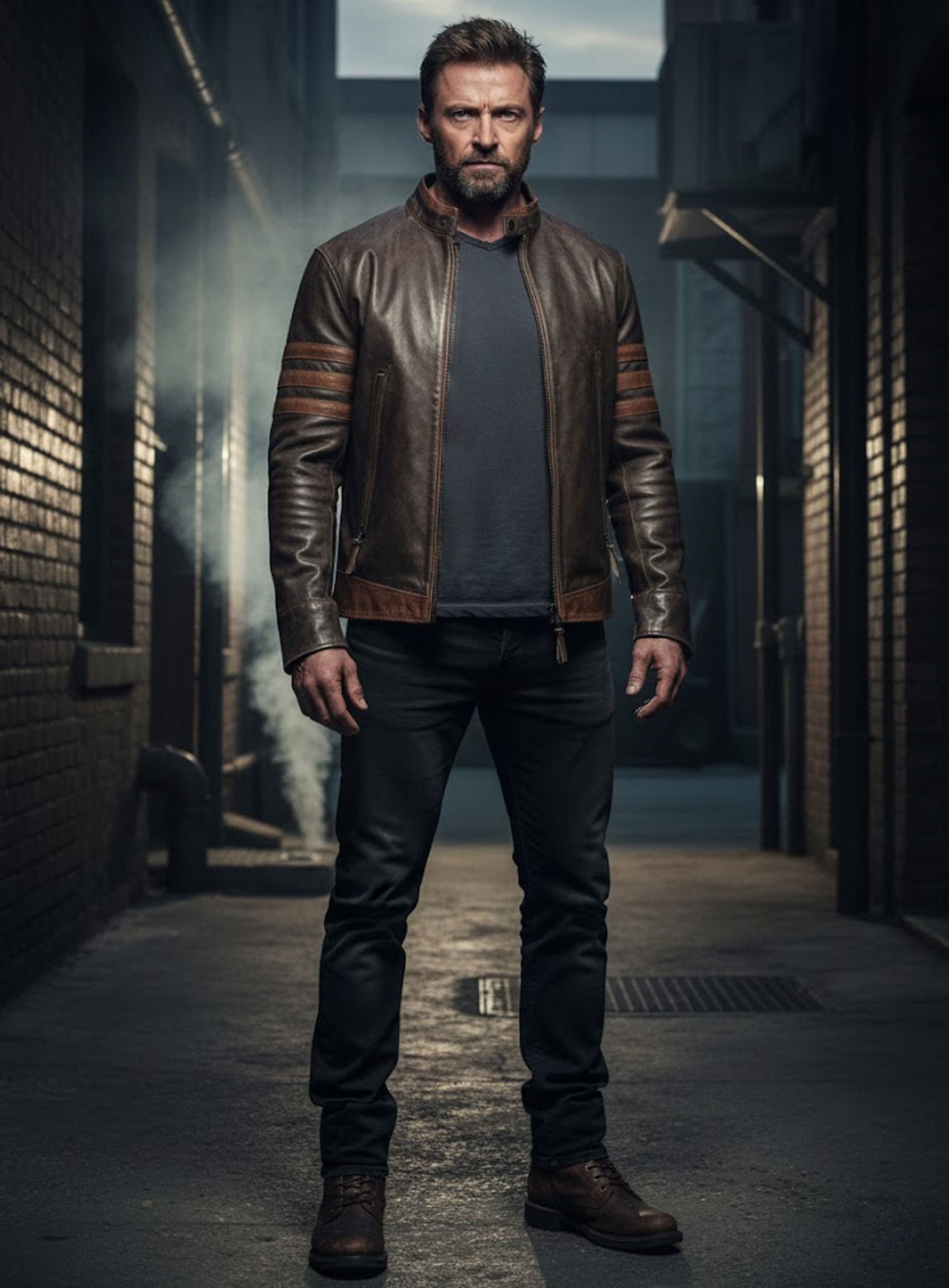 X - Men Origins Wolverine Leather Jacket