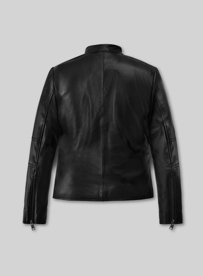 Carrie Anne Moss The Matrix Resurrections Leather Jacket