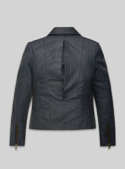 Rover Blue Leather Jacket #273