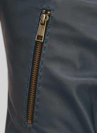 Rover Blue Leather Jacket #273