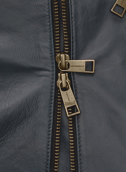 Rover Blue Leather Jacket #273