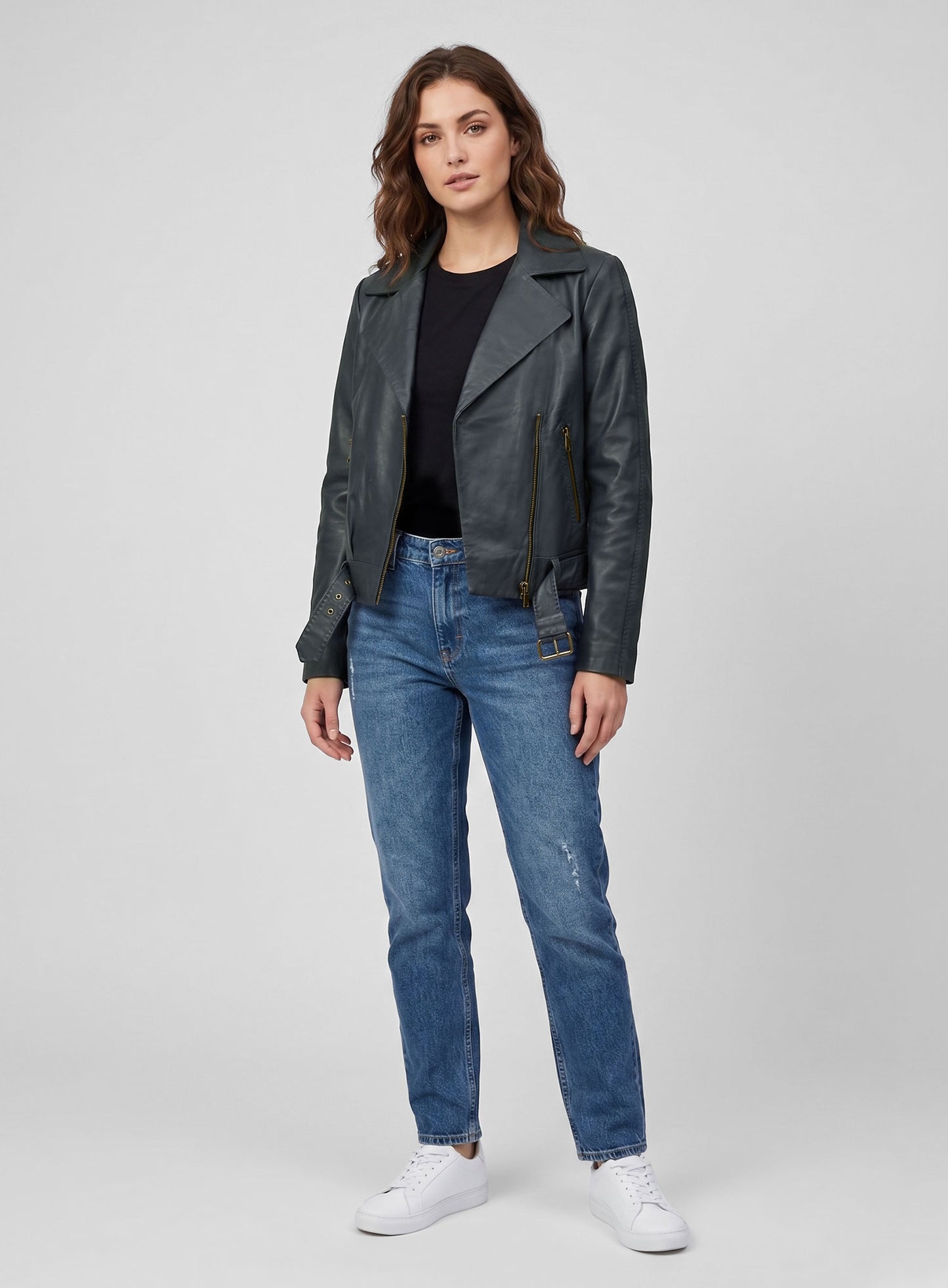 Rover Blue Leather Jacket #273