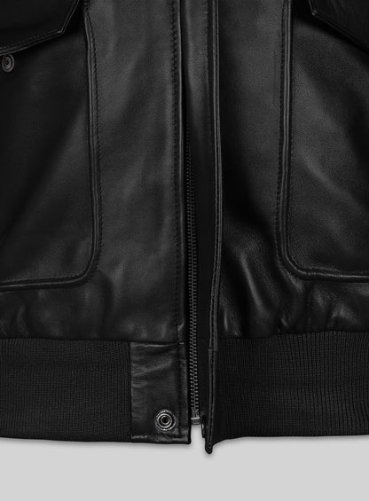 A2 Flight Bomber Leather Jacket