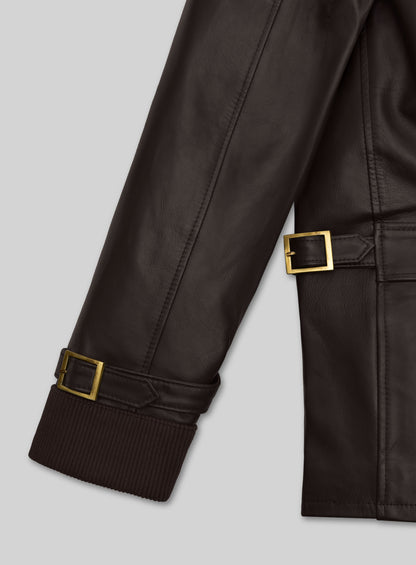 Aaron Eckhart Leather Jacket