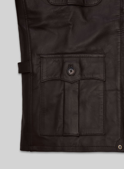 Aaron Eckhart Leather Jacket