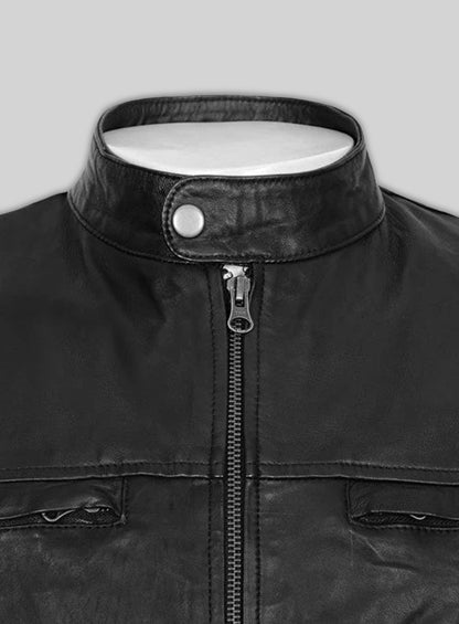 Aaron Taylor Johnson Godzilla 2014 Leather Jacket