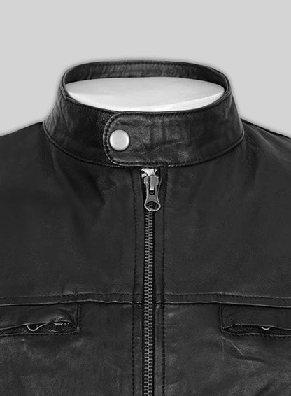 Aaron Taylor Johnson Godzilla 2014 Leather Jacket