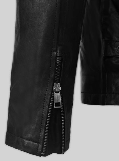 Aaron Taylor Johnson Godzilla 2014 Leather Jacket