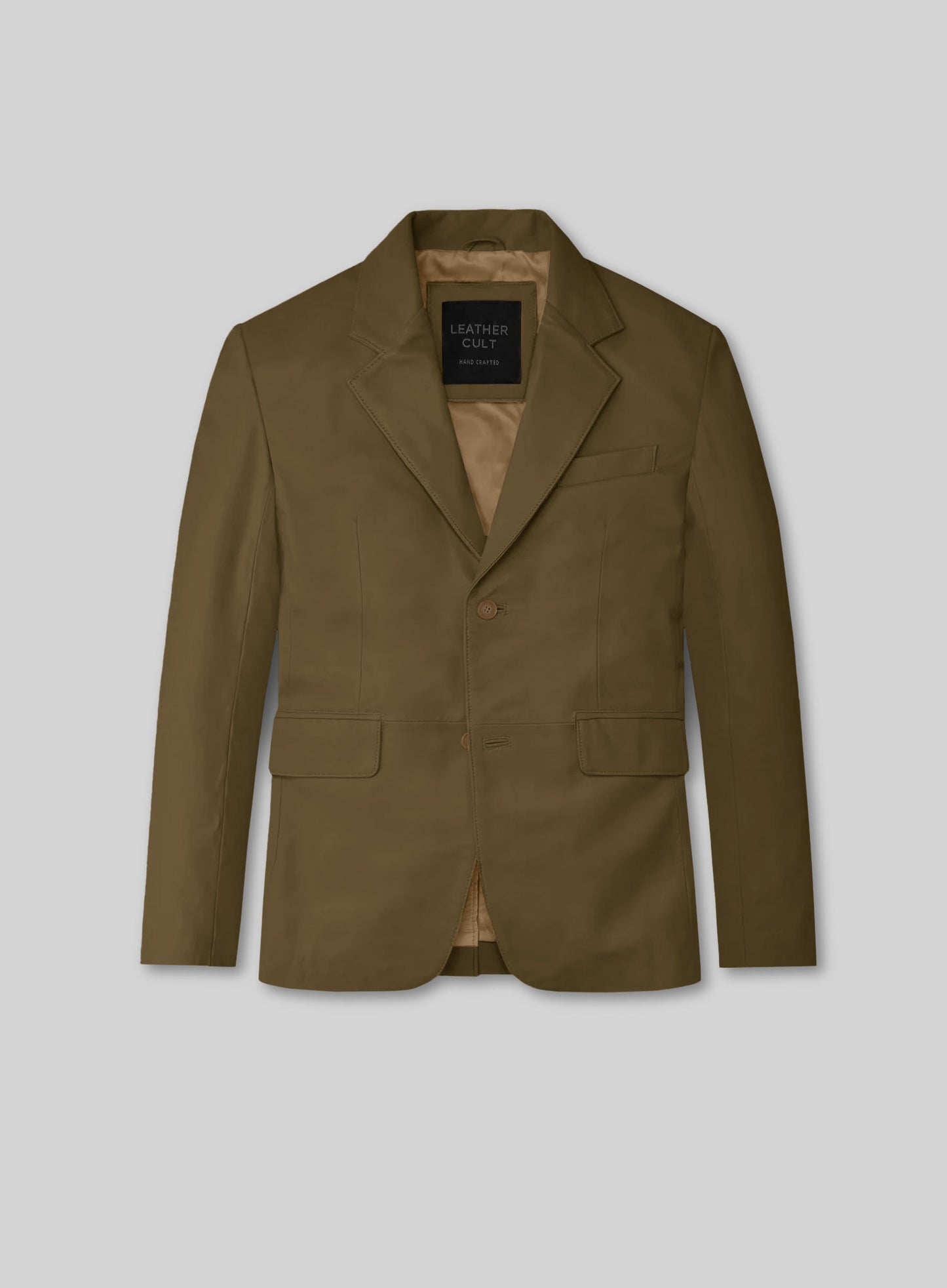 Absolute Dark Green leather Suit