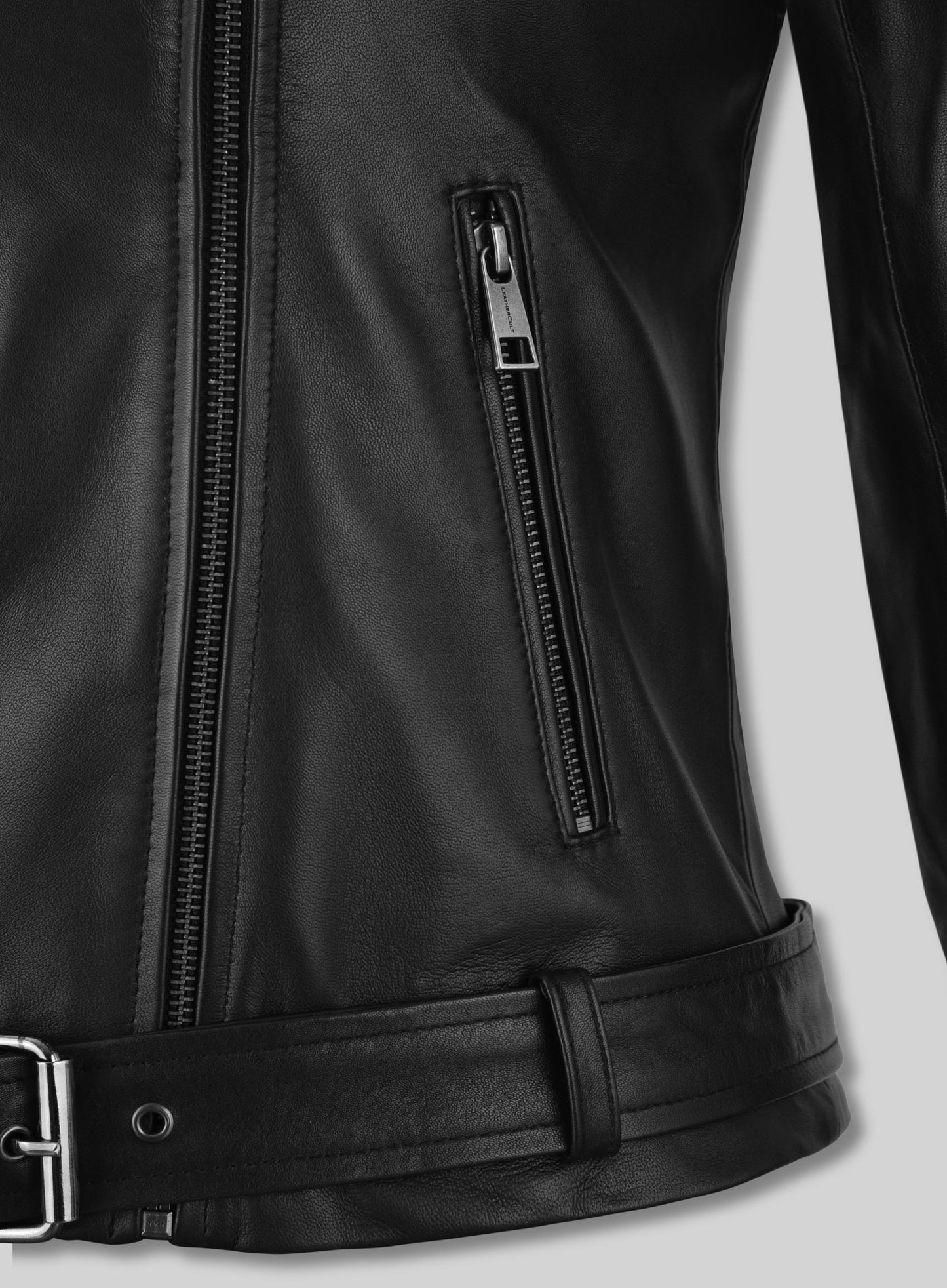 Adele Exarchopoulos Leather Jacket