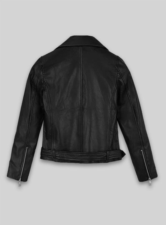 Adele Exarchopoulos Leather Jacket