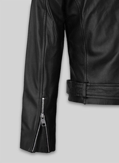 Adele Exarchopoulos Leather Jacket