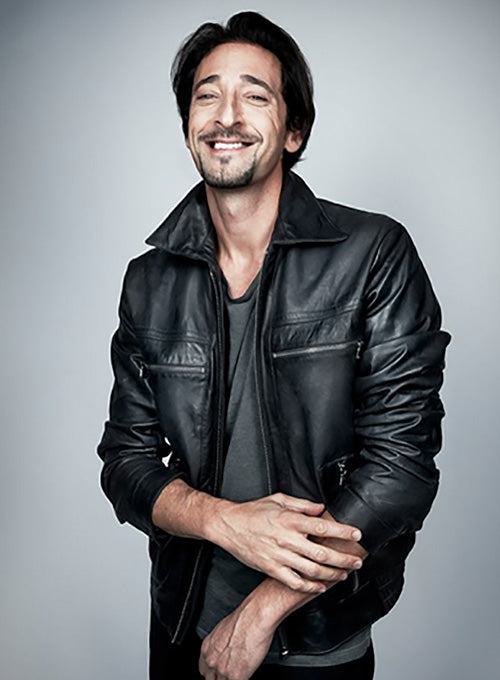 Adrien Brody GQ Russia Leather Jacket - LeatherCult