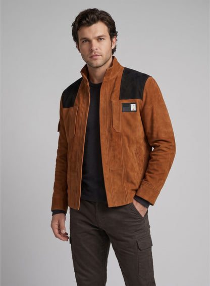 Alden Ehrenreich Solo: A Star Wars Story Leather Jacket