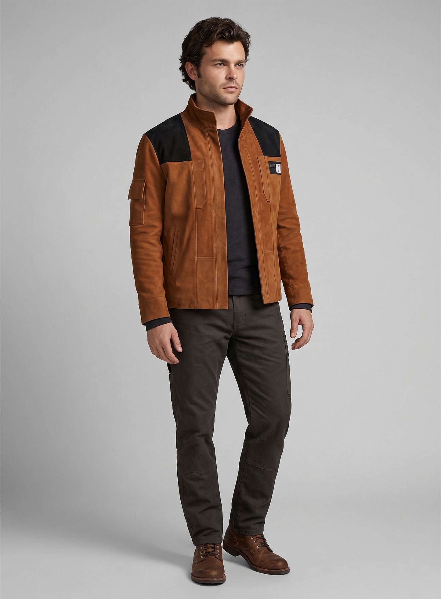 Alden Ehrenreich Solo: A Star Wars Story Leather Jacket