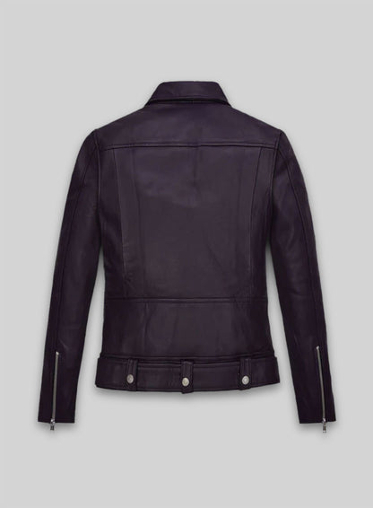 Alicia Vikander Leather Jacket