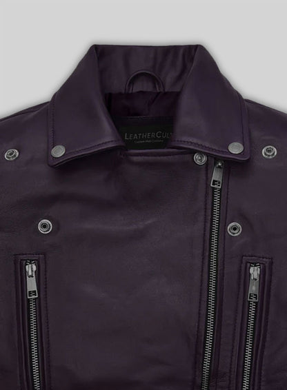 Alicia Vikander Leather Jacket