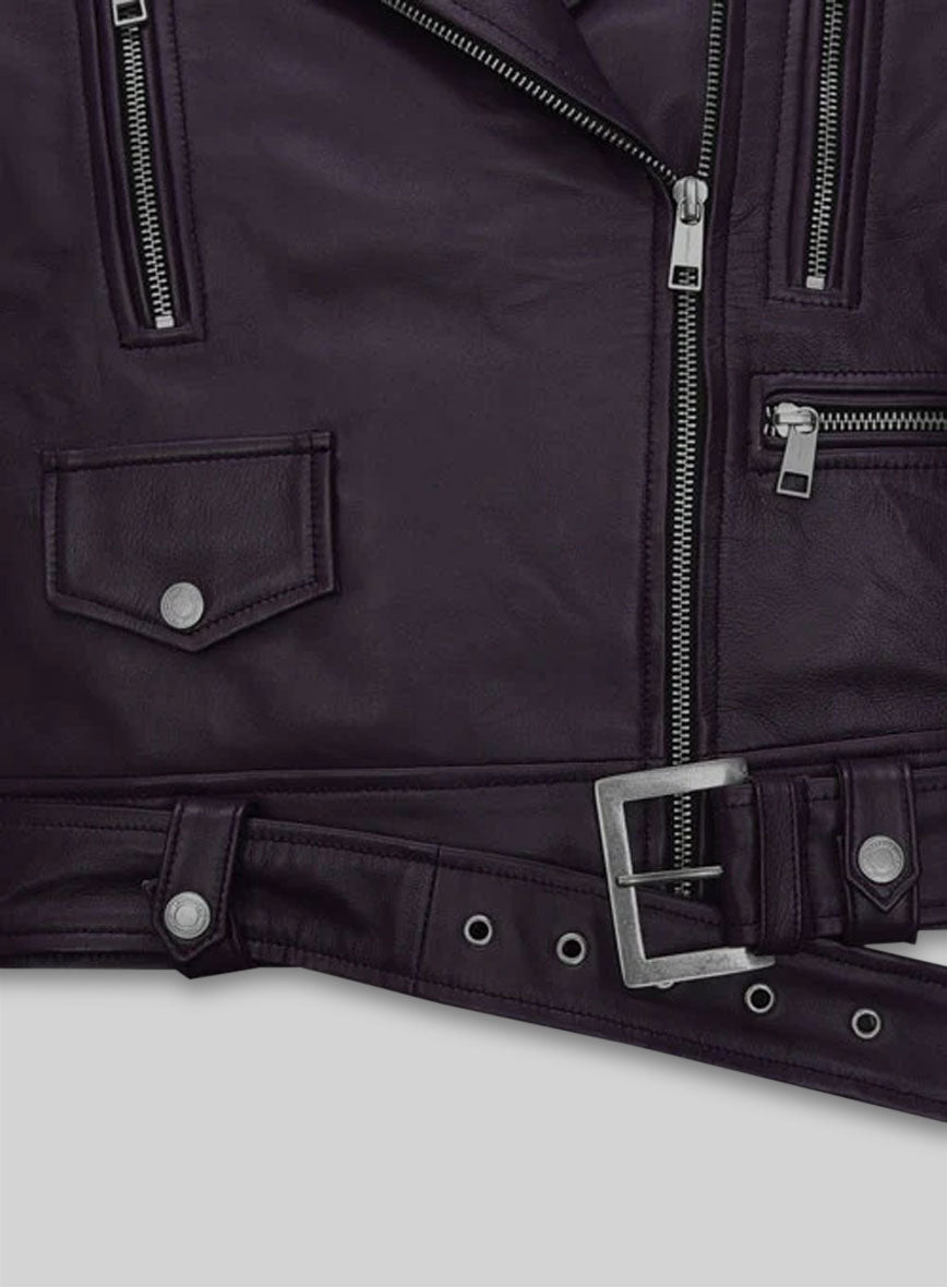 Alicia Vikander Leather Jacket