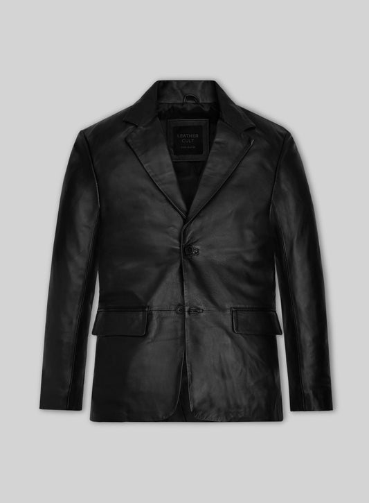 Al Pacino Leather Blazer